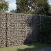 Cesta de gaviones con cubierta hierro galvanizado 250x100x200cm