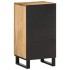 Aparador de madera maciza de mango rugosa 40x34x75