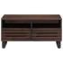 Mesa de centro madera maciza mango marrón 80x55x40