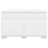 Cama box spring con colchón cuero sintético blanco 120x190
