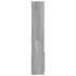 Aparador alto madera de ingeniería gris Sonoma 92x33x180