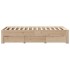 Cama sin colchón con cajones madera maciza de pino 90x200