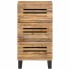 Aparador de madera maciza de mango rugosa 40x34x75