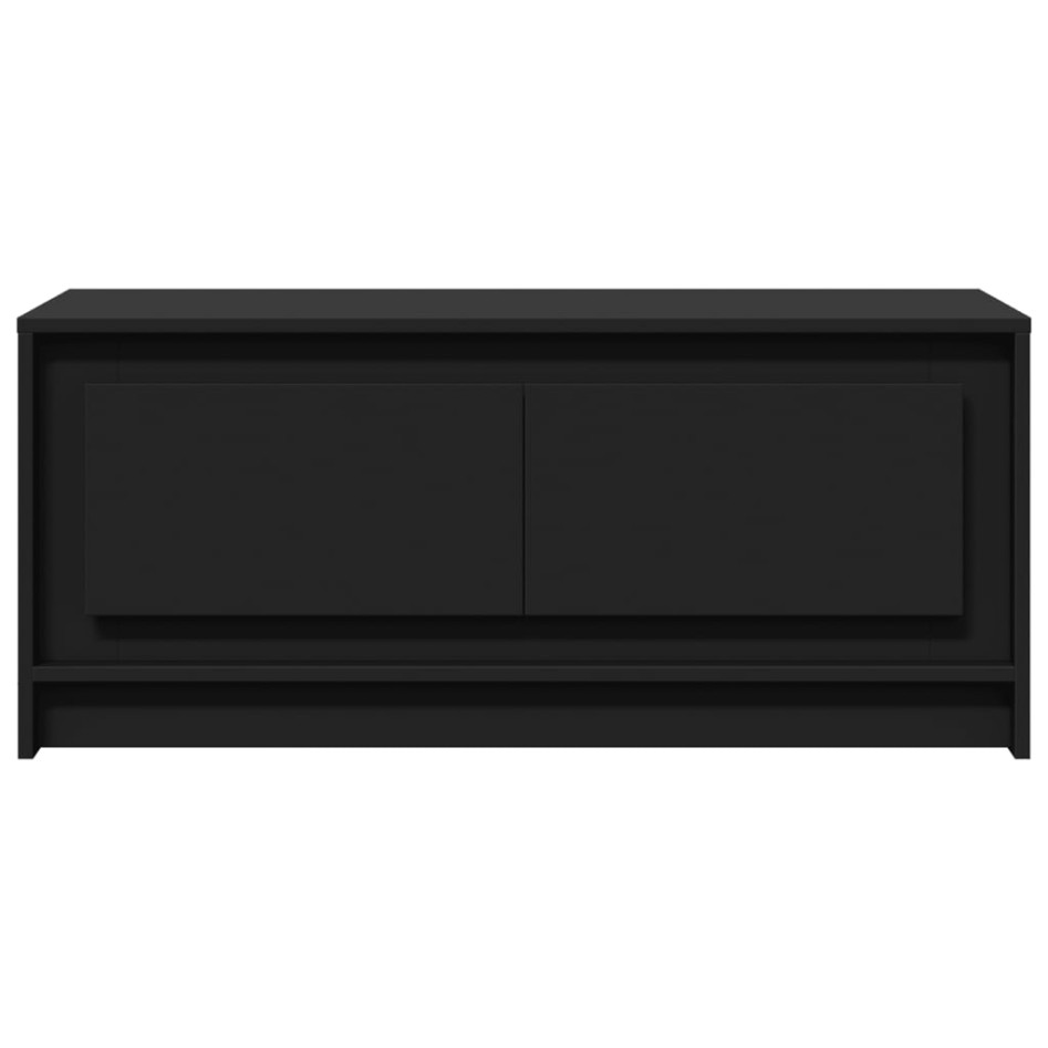 Mesa de centro con luces LED madera de ingeniería