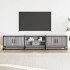 Mueble para TV madera de ingeniería gris Sonoma 180x35x41