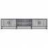 Mueble para TV madera de ingeniería gris Sonoma 180x35x41