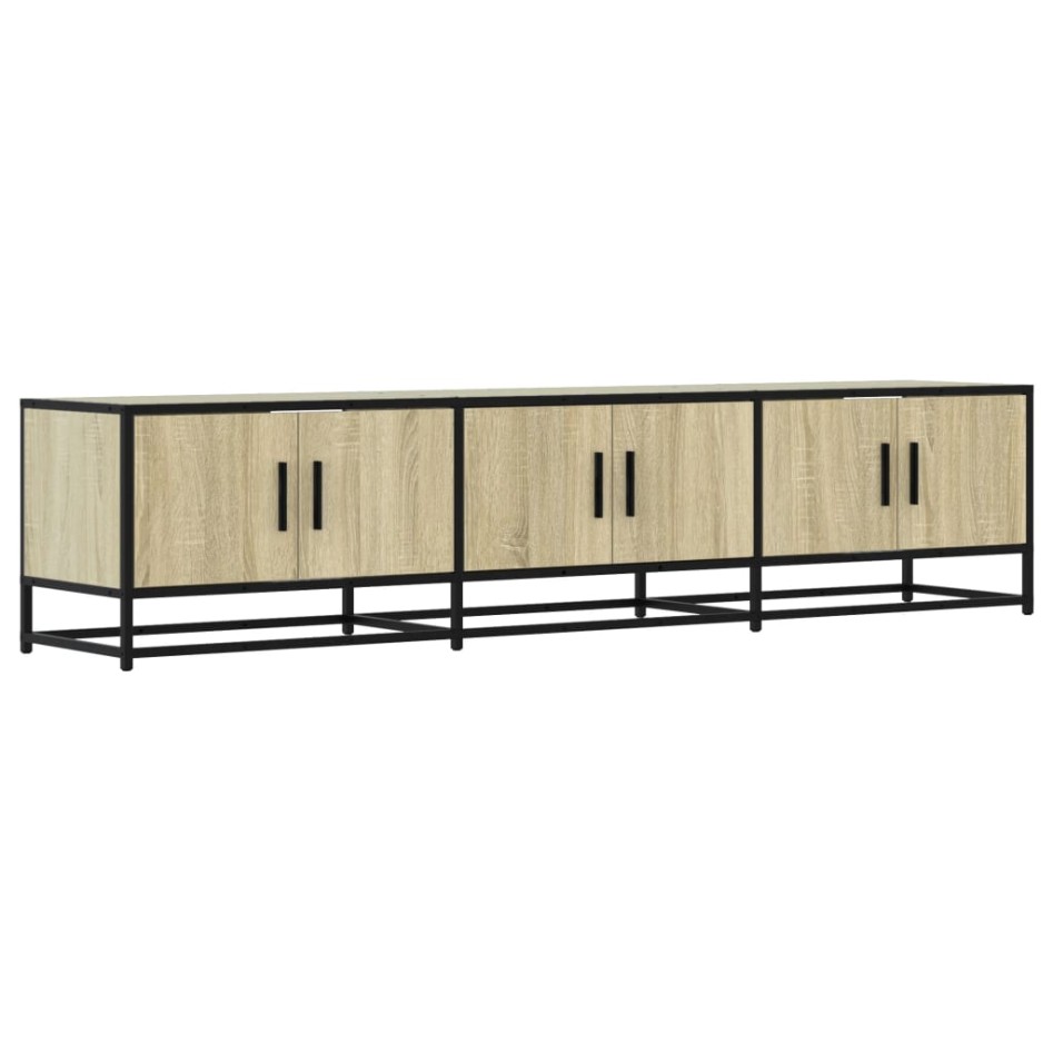 Mueble para TV madera de ingeniería roble Sonoma 180x35x41