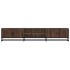 Mueble para TV madera de ingeniería marrón roble 210x35x41