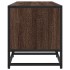 Mueble para TV madera de ingeniería marrón roble 210x35x41