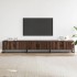 Mueble para TV madera de ingeniería marrón roble 240x35x41