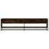 Mueble de TV madera de ingeniería roble ahumado 180,5x40x46