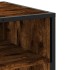 Mueble de TV madera de ingeniería roble ahumado 180,5x40x46