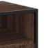 Mueble para TV madera de ingeniería marrón roble 270x40x46