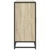 Aparador madera de ingeniería roble Sonoma 134x35x76
