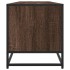 Mueble de TV madera de ingeniería marrón roble 180x40x46