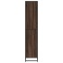 Estantería de madera de ingeniería marrón roble 60x35x170,5