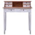 Escritorio con cajones de madera maciza reciclada 90x50x101