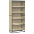 Estantería madera de ingeniería roble Sonoma 80,5x35x170,5