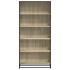 Estantería madera de ingeniería roble Sonoma 80,5x35x170,5