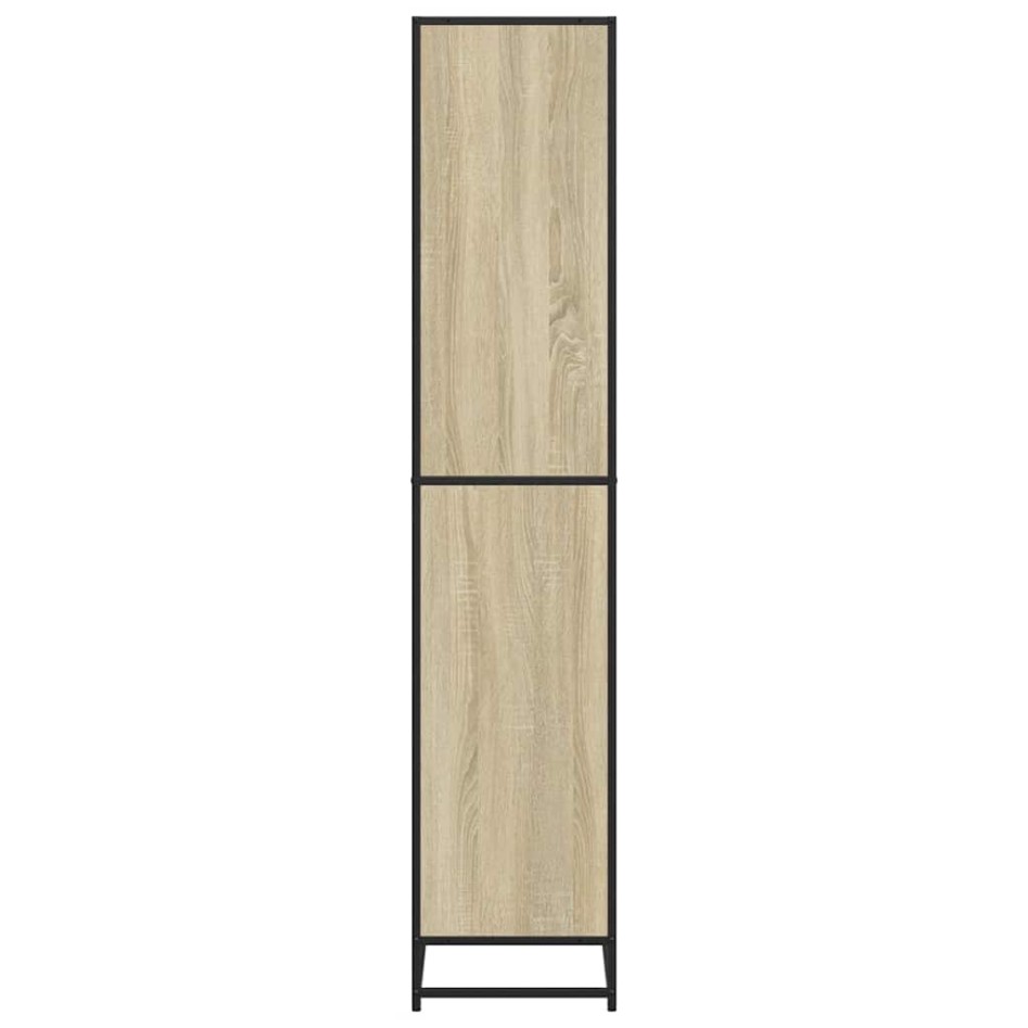 Estantería madera de ingeniería roble Sonoma 80,5x35x170,5