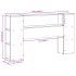 Cabecero de cama almacenaje madera maciza pino marrón 120