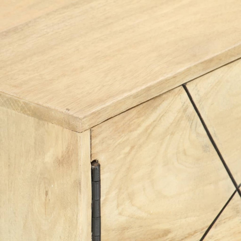 Mueble de TV madera maciza de mango 140x30x40