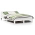 Estructura de cama sin colchón madera maciza de pino 160x200