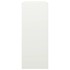 Leñero de acero blanco 100x40x100