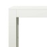 Leñero de acero blanco 100x40x100