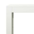 Leñero de acero blanco 60x40x80