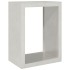 Leñero de acero inoxidable 60x40x80