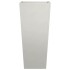 Jardineras 2 uds de acero inoxidable 35x35x75