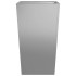 Jardineras 2 uds acero inoxidable 45x45x75