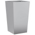 Jardineras 2 uds acero inoxidable 45x45x75
