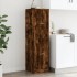 Armario botiquín madera ingeniería roble ahumado 40x41x144,5
