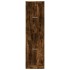 Armario botiquín madera ingeniería roble ahumado 40x41x144,5