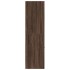 Armario botiquín madera ingeniería marrón roble 40x41x144,5