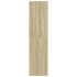Armario de madera de ingeniería roble Sonoma 30x50x200