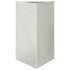 Jardinera triangular de acero inoxidable 50x43x75
