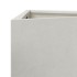 Jardinera triangular de acero inoxidable 50x43x75