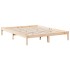 Cama extralarga sin colchón madera maciza de pino 160x210