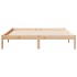 Cama extralarga sin colchón madera maciza de pino 160x220