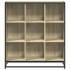 Estantería madera y metal roble Sonoma 97,5x33x107,5