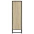 Estantería madera y metal roble Sonoma 97,5x33x107,5