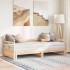 Sofá cama nido con colchones madera maciza de pino 80x200