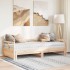 Sofá cama nido con colchones madera maciza de pino 90x190