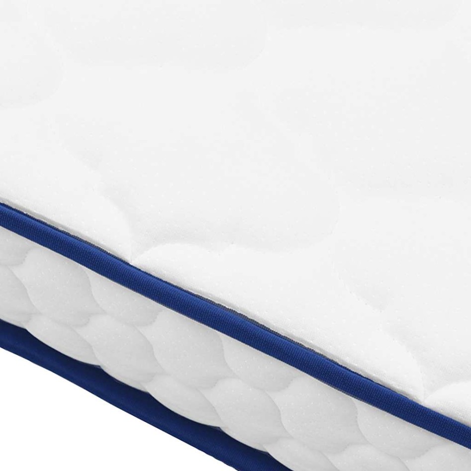 Colchón de espuma viscoelástica blanco 80x200x17