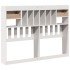 Cabecero de cama almacenaje madera maciza pino blanco 150