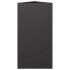 Jardineras triangulares 2 uds acero negro 40x34,5x70