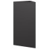 Jardineras triangulares 2 uds acero negro 40x34,5x70